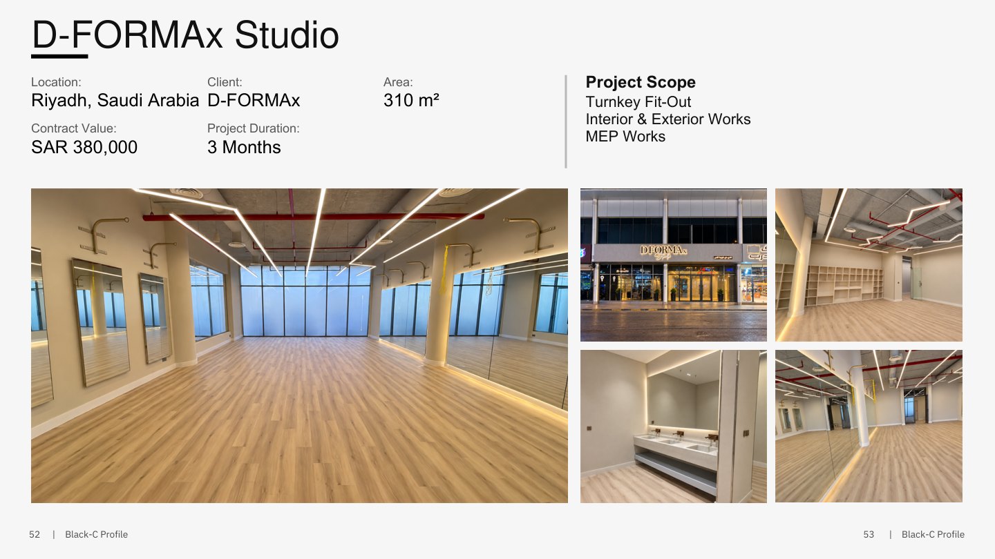 D-FORMAx Studio project details and photo gallery from the company profile